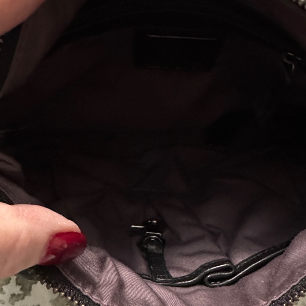 Kooba Black Leather Shoulder Bag - Picture 8 of 11